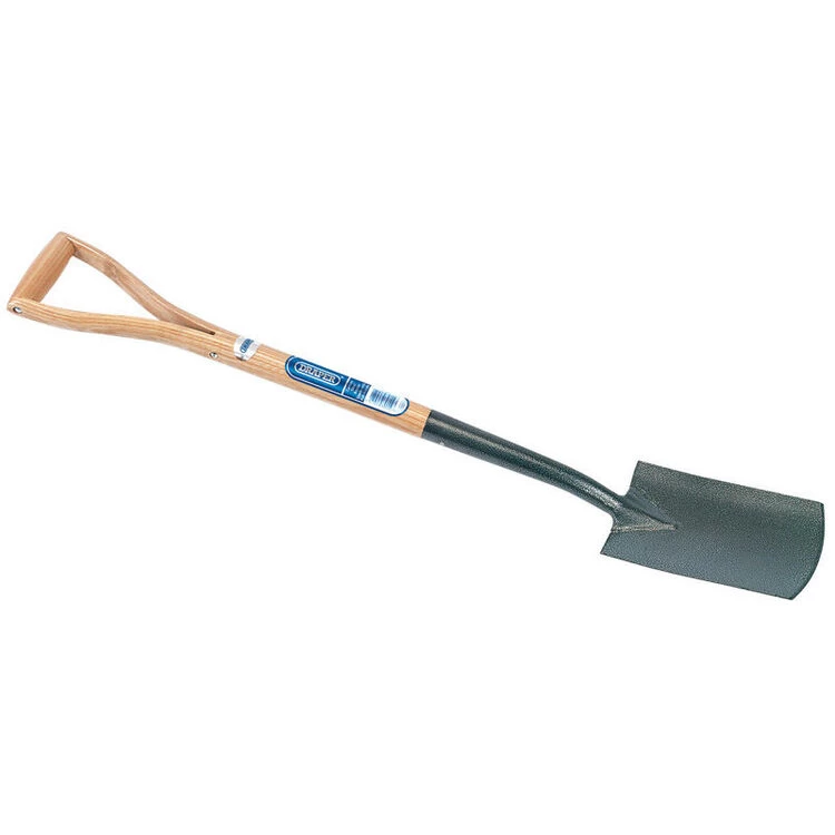Draper 14305 Carbon Steel Border Spade With Ash Handle