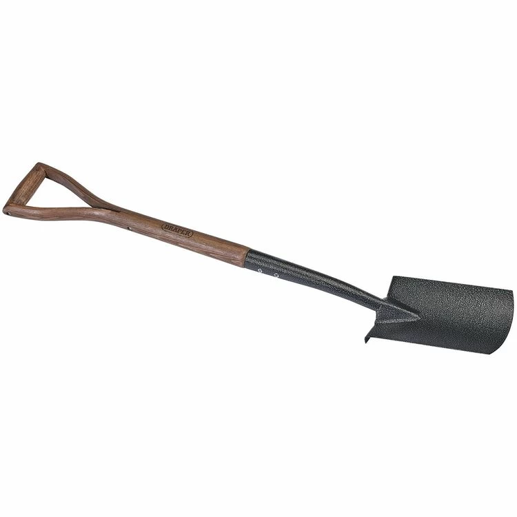 Draper 14305 Carbon Steel Border Spade With Ash Handle - Image 2
