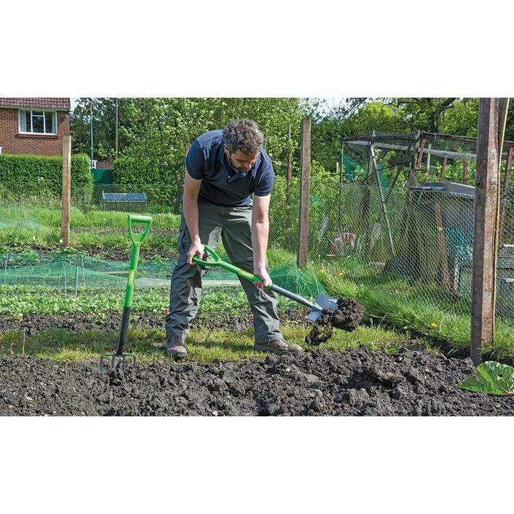 Draper 16566 Carbon Steel Garden Fork And Spade Set - Image 3