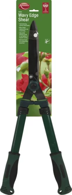 Ambassador Wavy Edge Hedge Shear