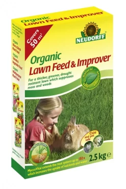 Neudorff 613601 Organic Lawn Feed & Improver