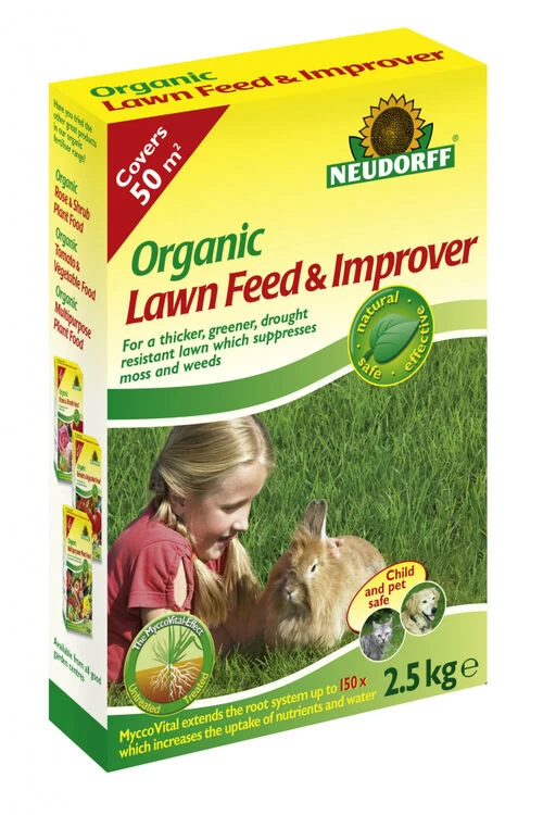 Neudorff 613601 Organic Lawn Feed & Improver