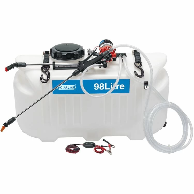 Draper 34677 12V DC ATV Spot/ Broadcast Sprayer (98L) - Image 2