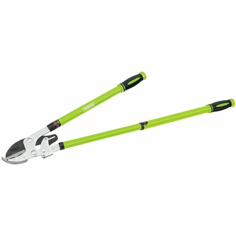 Draper 36837 Telescopic Ratchet Action Anvil Loppers With Steel Handles