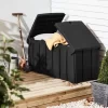 Strata GN220BLK Outdoor Garden Storage Box