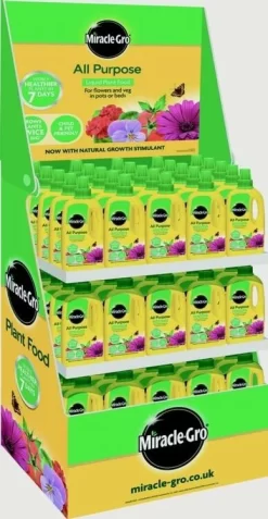 Miracle-Gro® 119650 All Purpose Liquid Plant Food Display Unit
