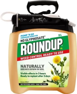 Roundup 119875 Natural Weed Control Pump N Go