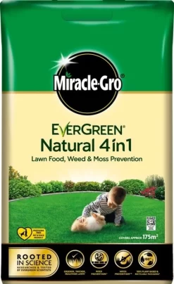 Miracle-Gro® Natural 4 In 1 Feed, Weed & Mosskiller