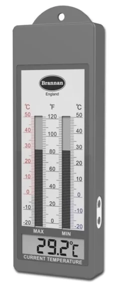 Brannan 12/434/3 Waterproof Digital Max Min Thermometer