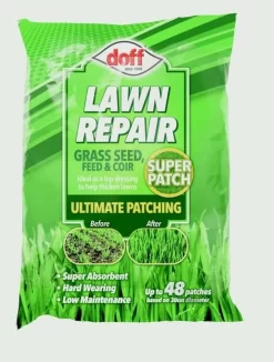 Doff F-LE-B00-DOF Lawn Repair Grass Seed Feed & Coir