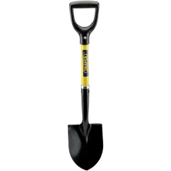 Draper 57569 Round Point Mini Shovel With Fibreglass Shaft