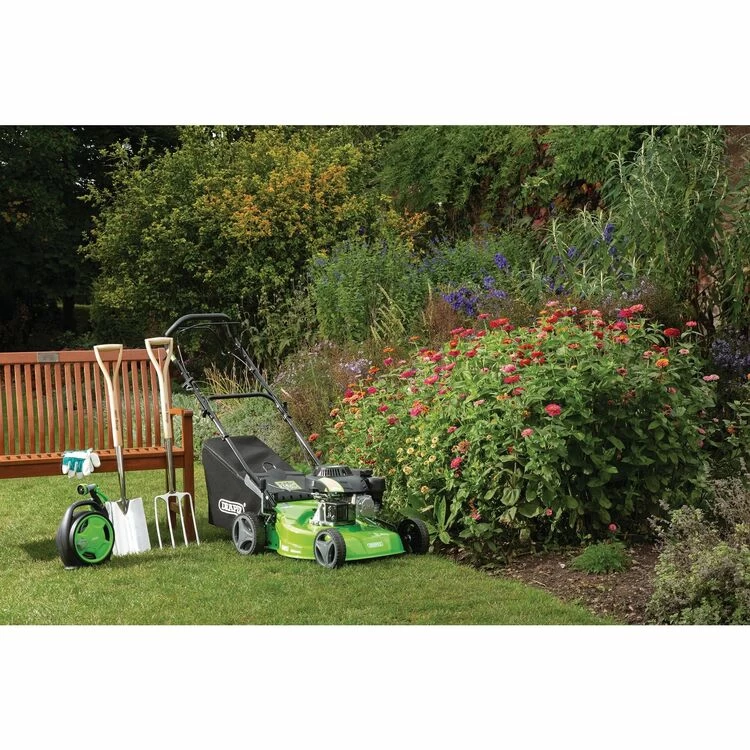 Draper 58567 390mm Composite Deck Petrol Lawn Mower (132CC/3.3HP) - Image 2