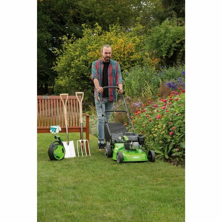 Draper 58567 390mm Composite Deck Petrol Lawn Mower (132CC/3.3HP) - Image 5