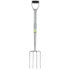 Draper 83753 Extra Long Stainless Steel Garden Fork With Soft Grip