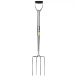 Draper 83753 Extra Long Stainless Steel Garden Fork With Soft Grip