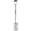 Draper 83754 Extra Long Stainless Steel Garden Spade With Soft Grip