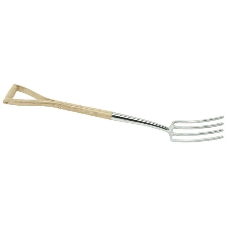 Draper 99011 Stainless Steel Border Fork With Ash Handle