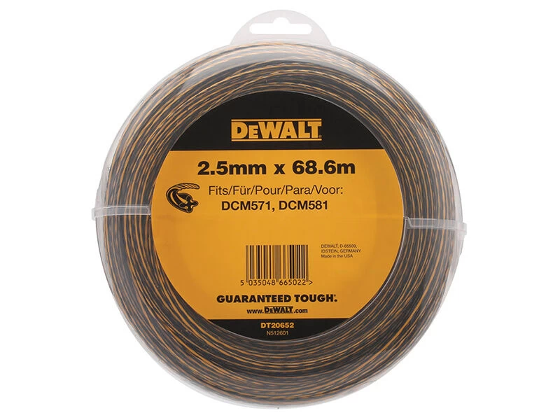 DEWALT DT20652 String Trimmer Line 2.5mm X 68.6m - Image 2
