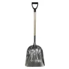 Faithfull Aluminium Grain Shovel Wood Handle