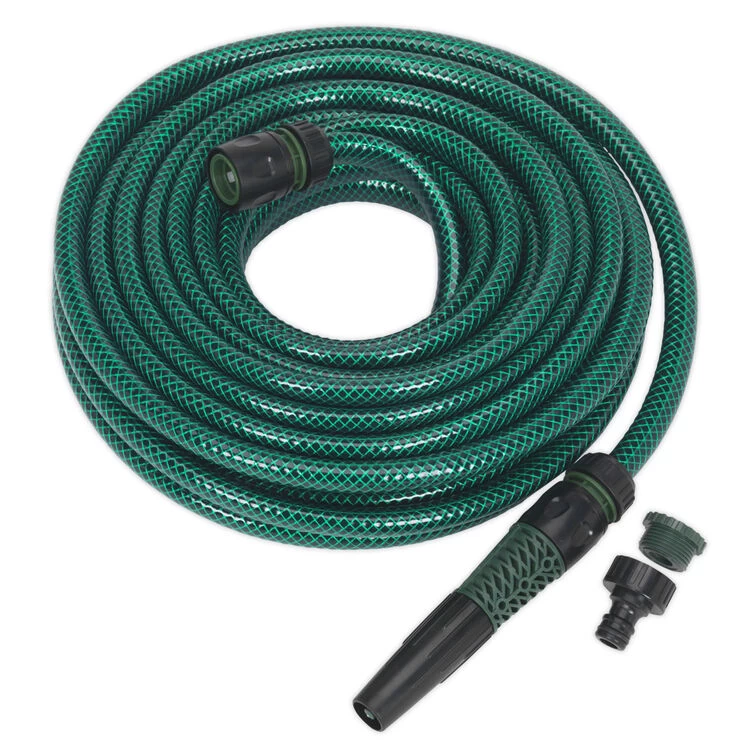 Sealey GH15R/12 Water Hose 15m With Fittings