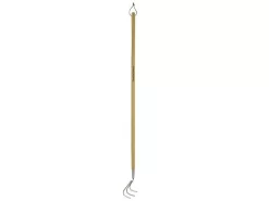 Kent & Stowe Stainless Steel Long Handled 3-Prong Cultivator, FSC®