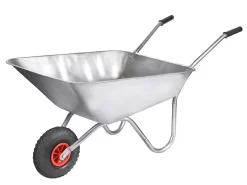 Walsall 85L All-Galvanised Rosemoor Garden Wheelbarrow